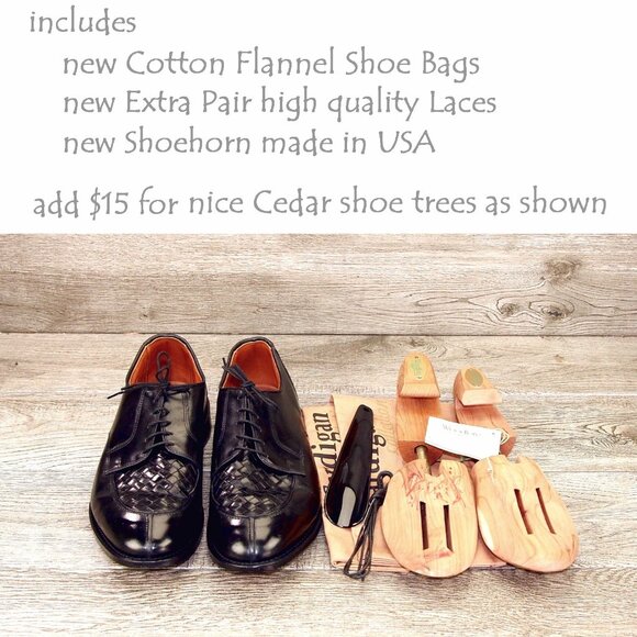 Allen Edmonds HERSEY 10 D Black * add $15 Cedar Trees main image 4